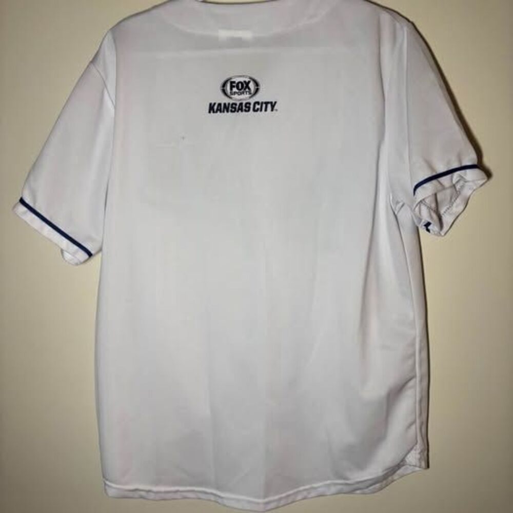 Kansas City Royals Camo Print Baseball Jersey - Picture 6 of 7